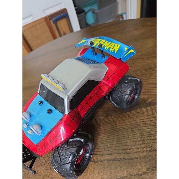 Jada Toys Marvel R/C Spider-Man Buggy w/ Turbo 1:14 Control Vehicle - No Remote - Picture 4 of 16